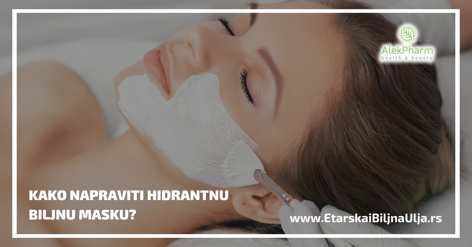 Kako napraviti hidrantnu biljnu masku?